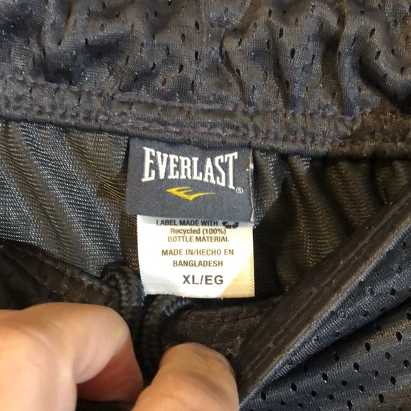 Everlast Men's Athletic Shorts - Black - Picture 2 of 6